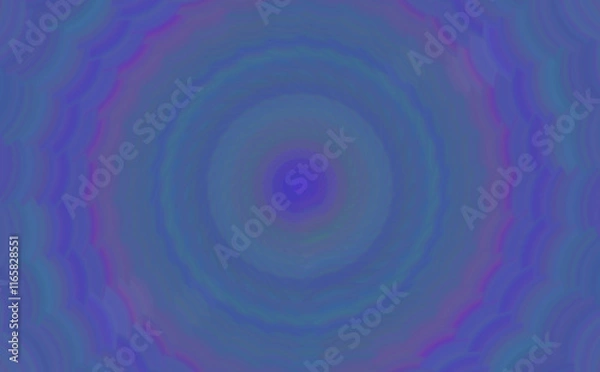 Obraz カラフルな波紋