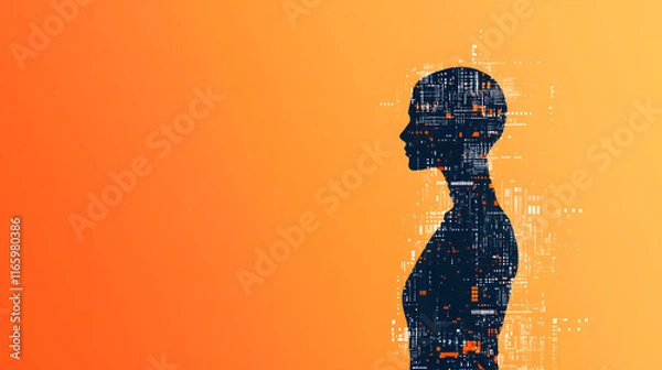 Obraz The role and future trends of robots in Industry 4.0, showcasing automation, technological advancements, and the evolution of manufacturing processes in a modern industrial landscape.
