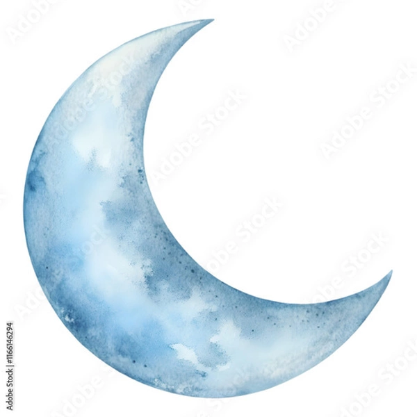 Obraz moon  isolated on transparent background