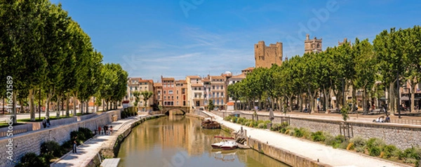 Obraz Panorama von Narbonne