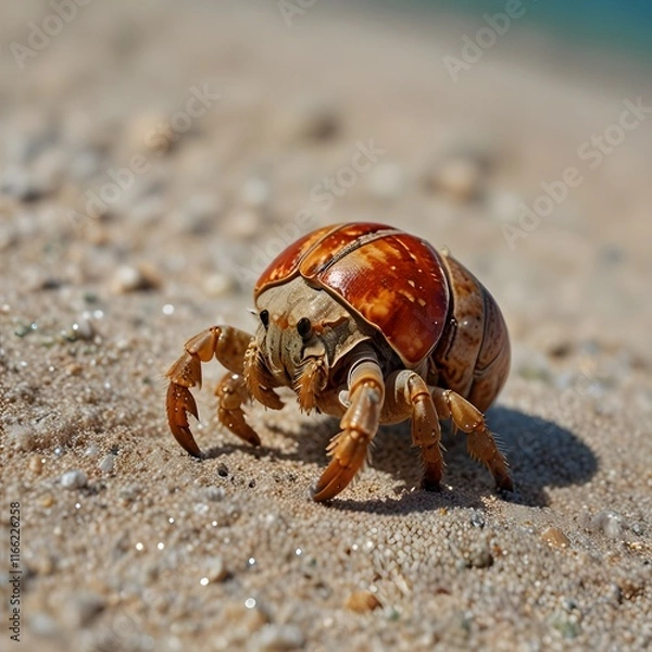 Obraz crab on the beach