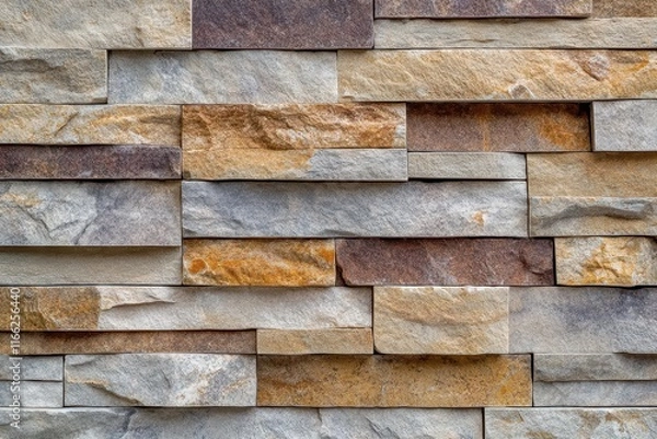 Fototapeta textured stone surface with warm earthen tones and natural patterns