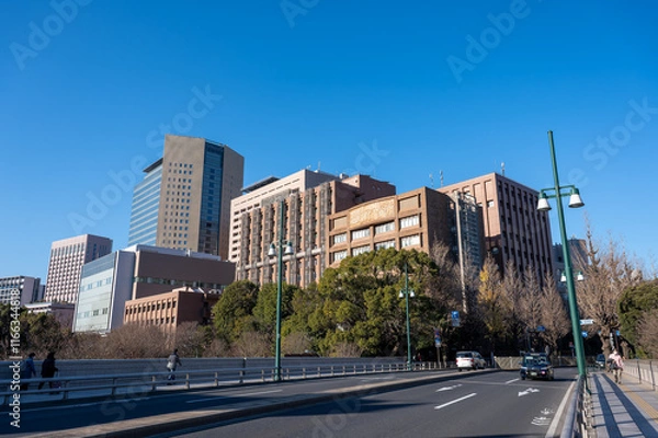 Obraz 東京都千代田区御茶ノ水の都市景観