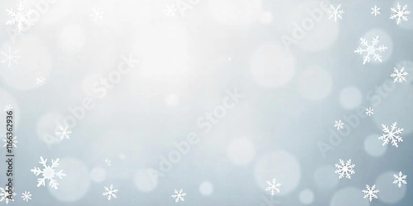 Obraz Winter Snowflake Elegance