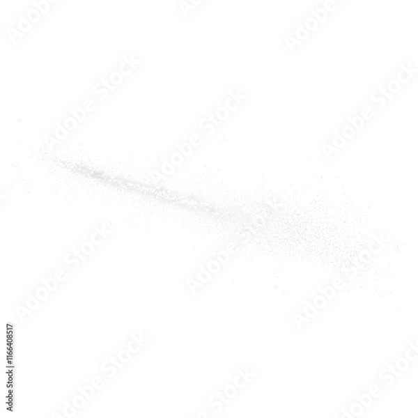 Fototapeta a high quality vector illustration of small light silver sparkles on a black background
