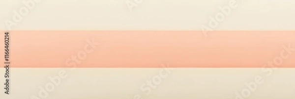Fototapeta Peach & Cream: Color Block Design Ideas