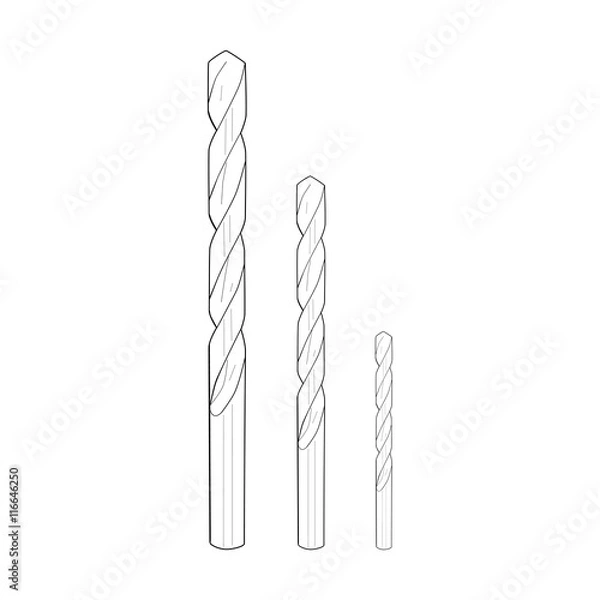 Obraz Drill bits