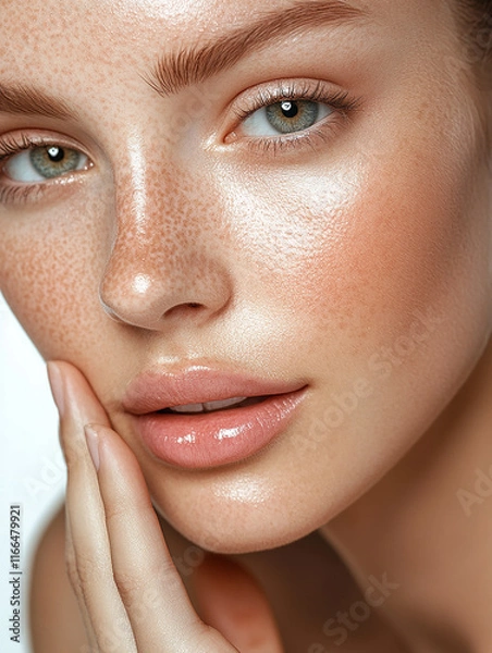 Obraz close up portrait of a woman	
