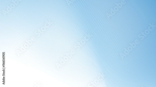 Fototapeta Blue halftone gradient abstract background for backdrop or presentation