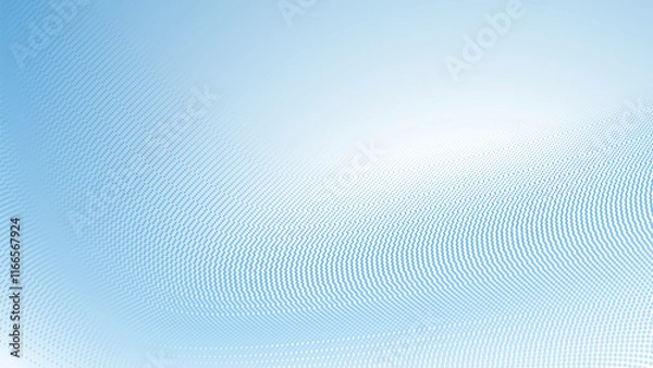 Fototapeta Blue halftone gradient abstract background for backdrop or presentation