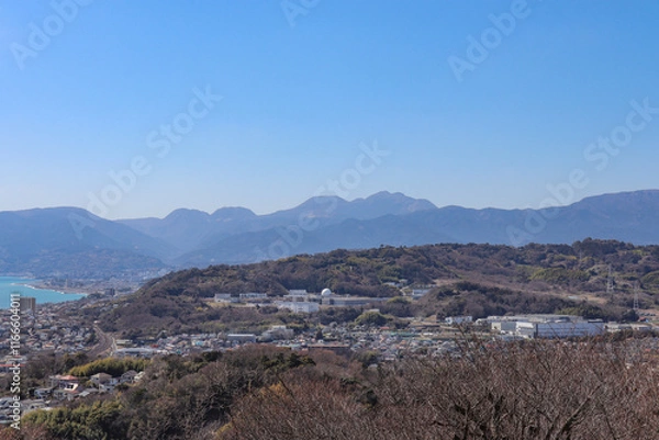 Fototapeta 二宮の街並み（神奈川県二宮町）
