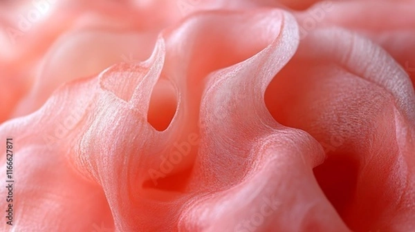 Obraz Abstract Coral Fabric Texture Swirls