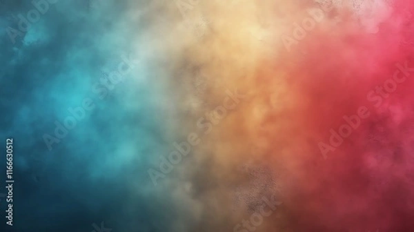 Obraz Abstract Colorful Smoke Gradient Background Image