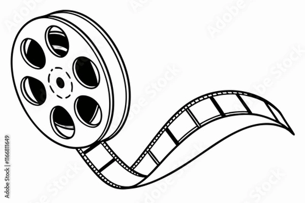Obraz vector film reel