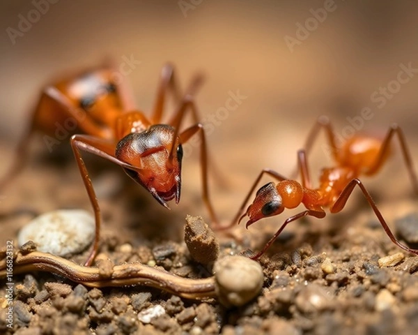 Fototapeta Close-up ants