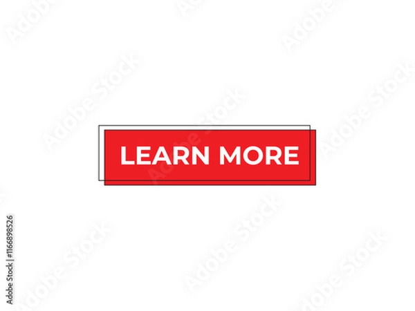 Obraz Learn More button set.learn more text web button.
