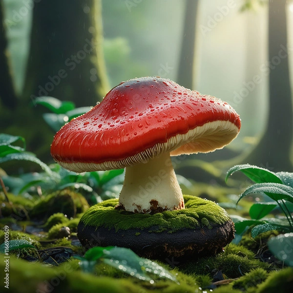 Obraz fly agaric mushroom