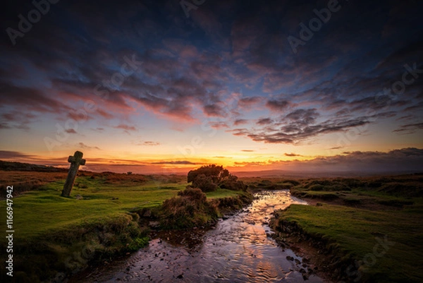 Obraz Dartmoor Sunset