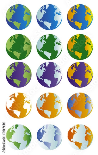 Obraz planette terre