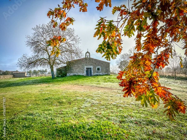 Obraz Ermita de Dan Gregorio en Lumbrales ( Salamanca)