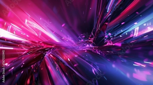 Obraz abstract background with stars