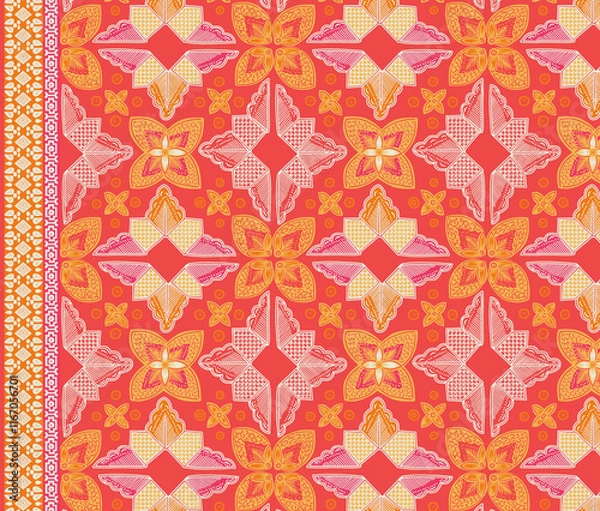 Obraz Aurora Abstract - Digital Abstract Allover Pattern Designs