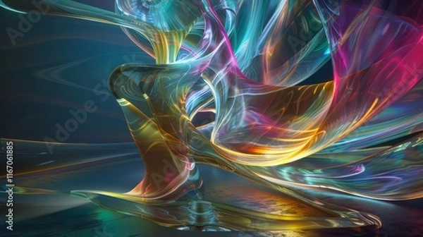 Fototapeta abstract fractal background