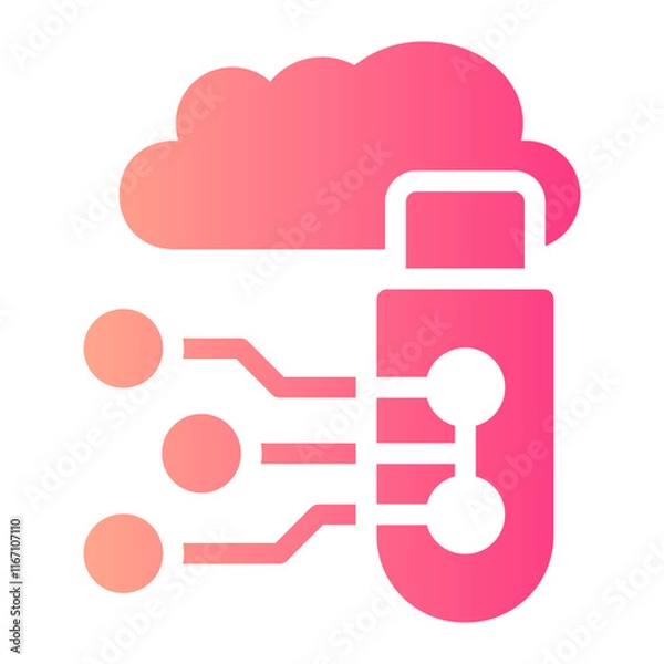 Fototapeta cloud storgae