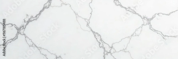 Fototapeta Vast, pristine white marble expanse, perfect for design , backdrop, elegant