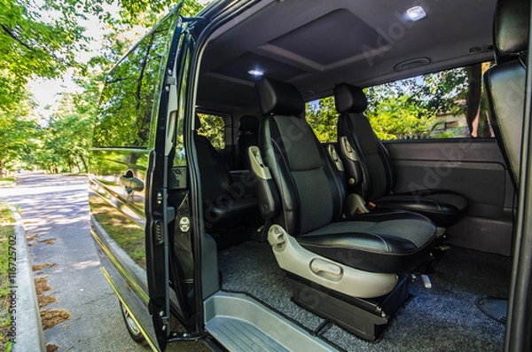 Obraz Wewnętrzny minibus pasażerski