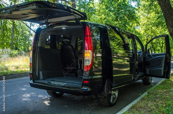 Obraz Cargo space of the car