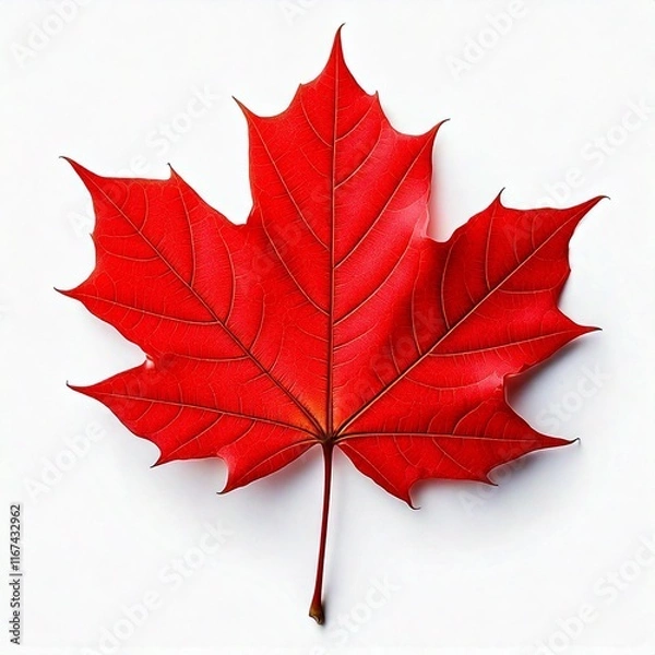 Obraz maple leaf isolated on white