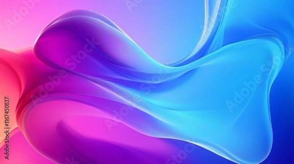 Fototapeta Abstract Flowing Colors Design