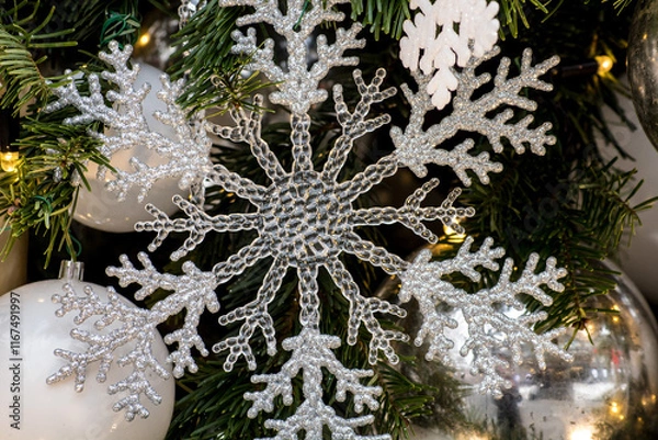 Obraz christmas tree decoration