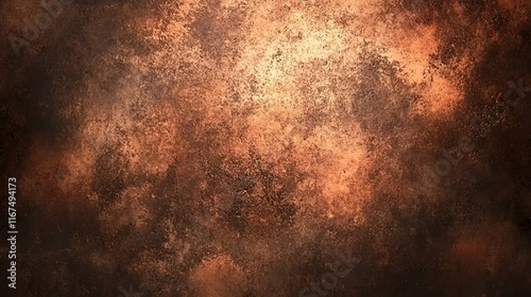Obraz Abstract Brown And Orange Textured Background