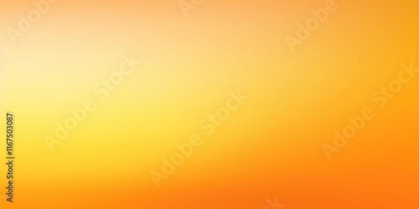 Fototapeta Color gradient background, abstract pastel rainbow. Light yellow orange color gradation, yellow blur effect perfect for dynamic and creative backgrounds