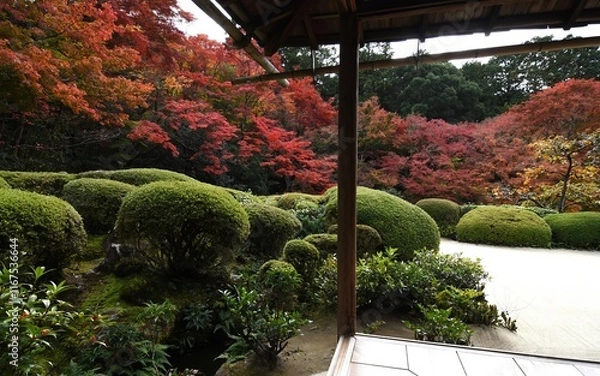 Obraz Japan landscape background