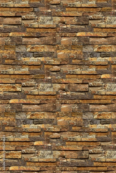 Fototapeta Slate Stone Wall Background