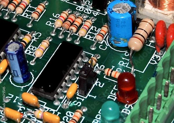 Obraz Electronic Circuit Board