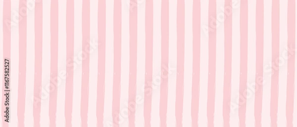 Fototapeta Pastel pink stripes. Simple background. Design element