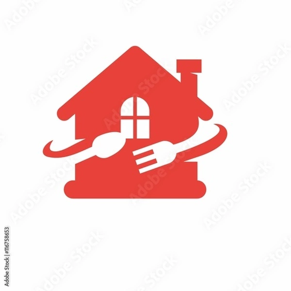 Obraz Restaurant logo