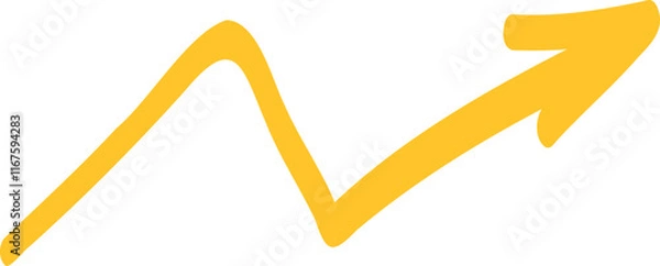 Fototapeta Hand Drawn Arrow