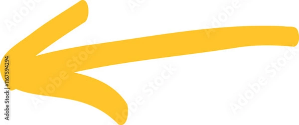 Fototapeta Hand Drawn Arrow