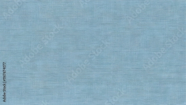Fototapeta Light blue linen texture forming a background