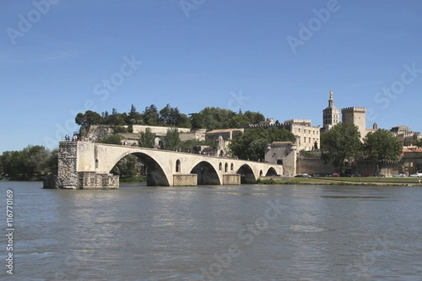 Fototapeta Bridge at Avignon, France