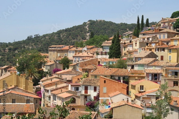 Fototapeta Bormes-les-Mimosas, France