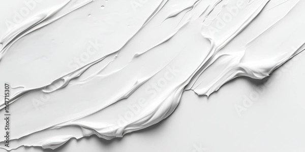 Obraz Smooth White Cream Texture Background