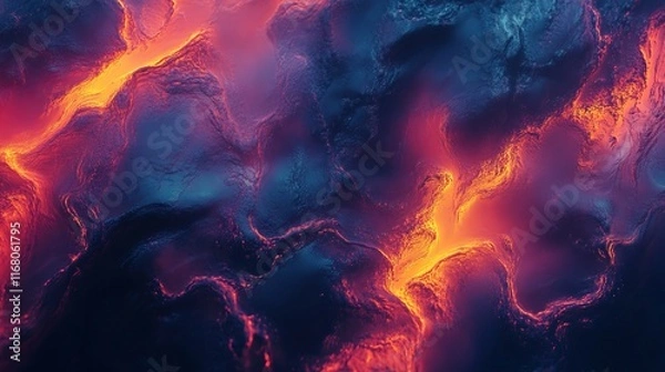 Fototapeta artistic liquid and texture with astronomy style