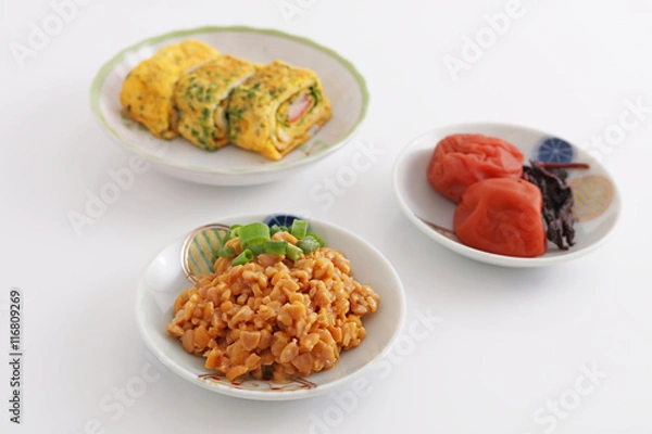 Fototapeta 美味しそうな和風総菜