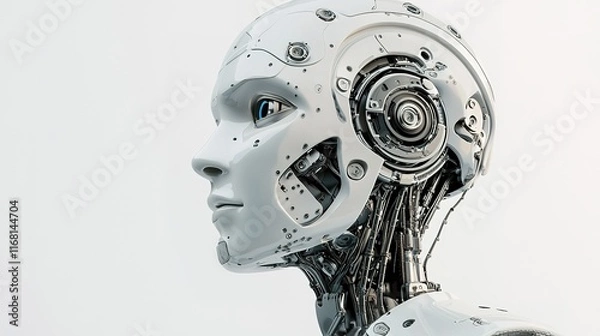 Fototapeta Advanced Robotic Head Design